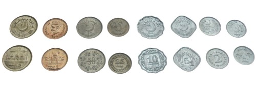 Zestaw menniczy Pakistan x 8