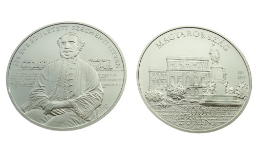 Węgry 2000 forintów  István Széchenyi - kolejka  2016.jpg
