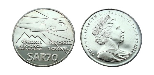 Falklandy 1 crown RAF Śmigłowiec SAR70 2011