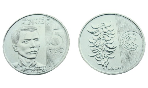 Filipiny 5 piso Andres Bonifacio 2017