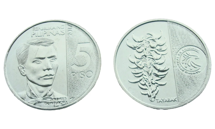 Filipiny 5 piso Andres Bonifacio 2017