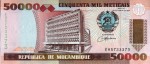 Mozambik 50 000 metical  Tama 1993 P-138