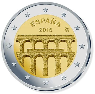 2 € Hiszpania Segovia 2016.jpg