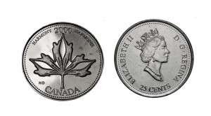 Kanada 25 c Harmony 2000