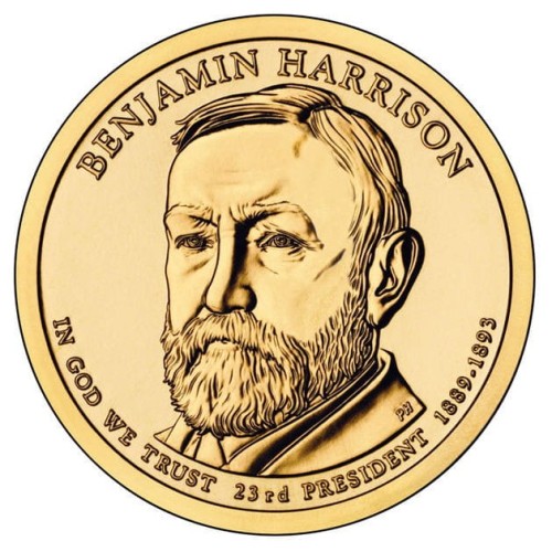 USA 1 $ Benjamin Harrison 2012 nr 23