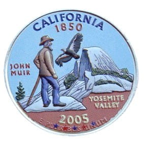 USA 25 c California 2005 KOLOR
