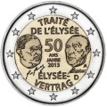 2 € Niemcy Traktat Elizejski 2013