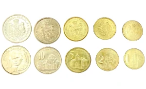 Zestaw menniczy Serbia x 5 2011-12