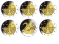 2 euro Niemcyx5 Saksonia Zwinger Drezno 2016 ADFGJ