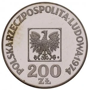 200 zł XXX lat PRL 1974 L
