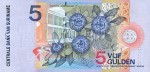 Surinam 5 guldenów Dzięcioł 2000 P-146