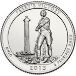 USA 25 c Park narodowy Perry's Victory 2013 nr 17