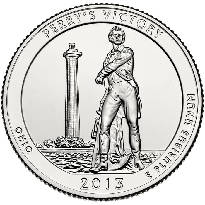 USA 25 c Park narodowy Perry's Victory 2013 nr 17