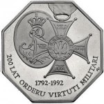 50000 zł 200 lat Orderu Virtuti Militari 1992