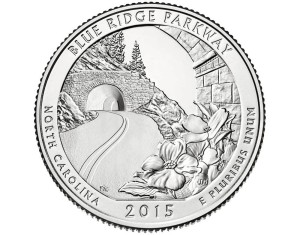 USA 25 c Park narodowy Blue Ridge 2015 nr 28