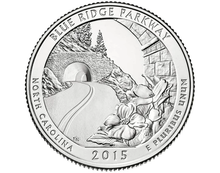 USA 25 c Park narodowy Blue Ridge 2015 nr 28