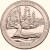 USA 25 c Park Voyageurs 2018 nr 43 24kAu