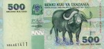 Tanzania 500 szylingów Bawół afrykański  2003 P-35