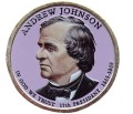 USA 1 $ Andrew Johnson 2011 nr 17 kolor x 2