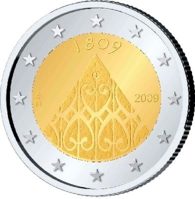 2 € Finlandia 200 lat autonomii 2009