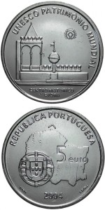 5 € Portugalia Evora 2004