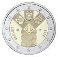 2 euro Litwa 100 lat państw nadbałtyckich 2018