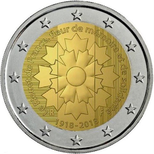 2 euro Francja Bleuet de France 2018