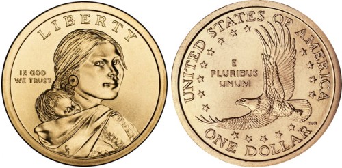 USA 1$ Rdzenni Amerykanie Sacagawea 2008  nr 9
