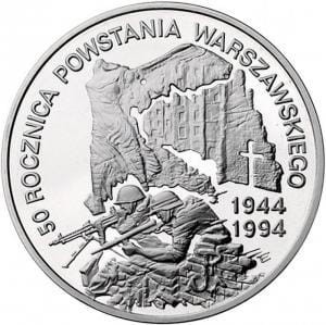 300000 zł 50. rocznica powstania w Getcie Warszawskim 1994