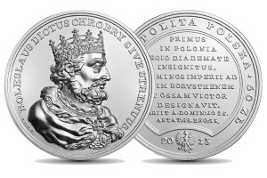 50 zł Skarby Stanisława Augusta – Bolesław Chrobry 2013 MS70