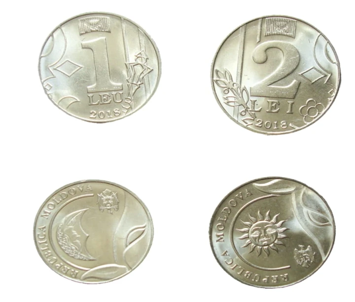 Zestaw menniczy Mołdawia x 2 2018