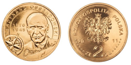 2 zł Ferdynand Ossendowski 2011