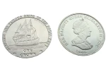 Tristan Da Cunha 1 crown HMS Bounty 2008