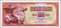 Jugosławia 100 dinarów Jeździec 1965 P-80c