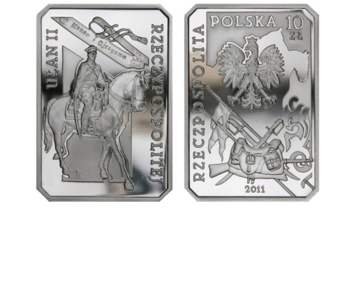 10 zł Ułan II Rzeczpospolitej 2011