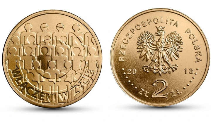 2 zł 50-lecie działalności Polskiego Stowarzyszenia na Rzecz Osób z Upośledzeniem Umysłowym 2013