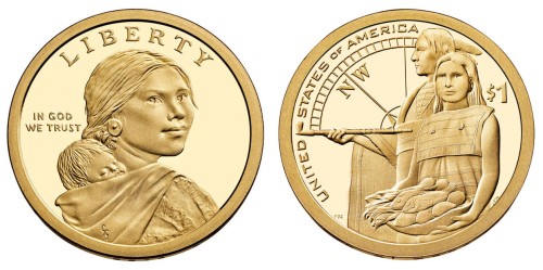 USA 1 $ Rdzenni Amerykanie Indiańska gościnność 2014