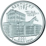 USA 25 c Kentucky 2001