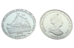 Tristan Da Cunha 1 crown HMS Britannia 2008
