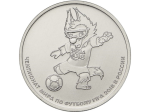 Rosja 25 rubli FIFA Maskotka 2018