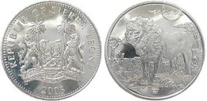 Sierra Leone 1$ Lew 2006