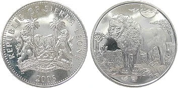 Sierra Leone 1$ Lew 2006