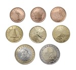 Euro set Słowenia x 8 zestaw menniczy 2007-09