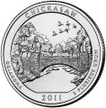 USA 25 c Park narodowy Chickasaw 2011.jpg