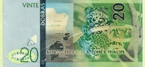 Wyspy Świętego Tomasza 20 dobras Żaba 2016 P-72