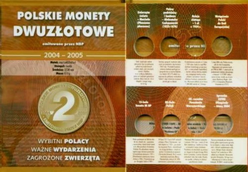 2 zł x 24 monety- roczniki 2004 - 2005r. (tom 3)