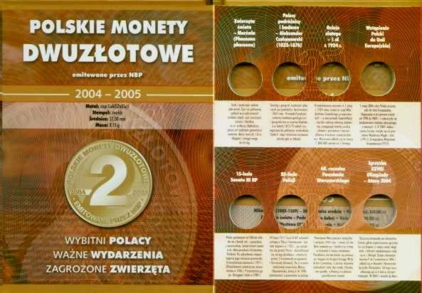 2 zł x 24 monety- roczniki 2004 - 2005r. (tom 3)
