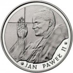 10000 zł Jan Paweł II  cienki krzyż 1988