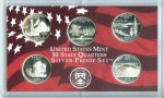 USA Proof set Ag 5 x 25 c 2005