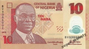 Nigeria 10 naira Kobiety z misami 2015 P-39f